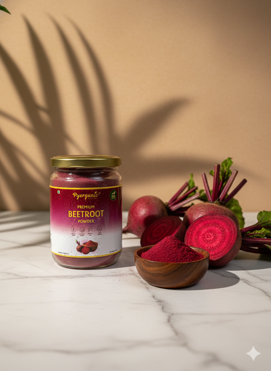 Premium Beetroot Powder 300g - Lab Tested | 100% Natural & Pure